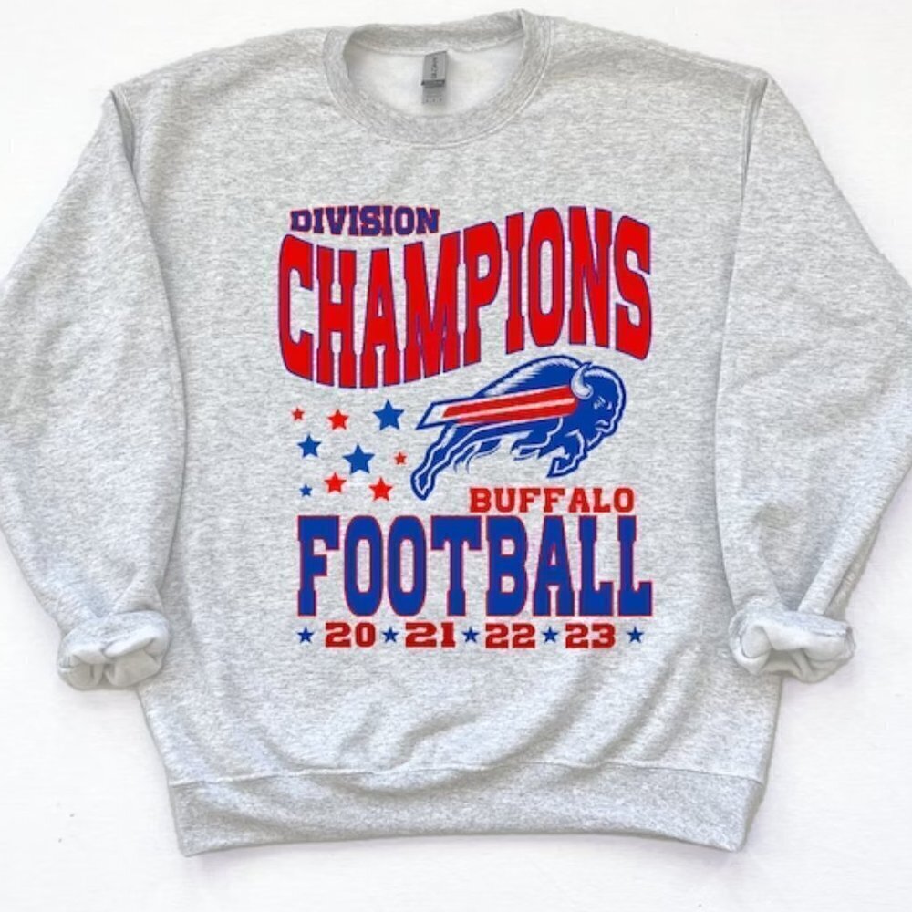 Buffalo Bills Division Champions 221 223 Retro Sweatshirt